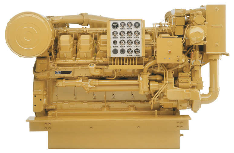 CAT_3612_DIESEL_ENGINE